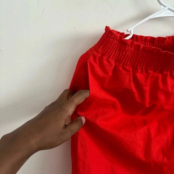 J. Crew Sidewalk Coral Skirt With Pockets 4 - Picture 3 of 10